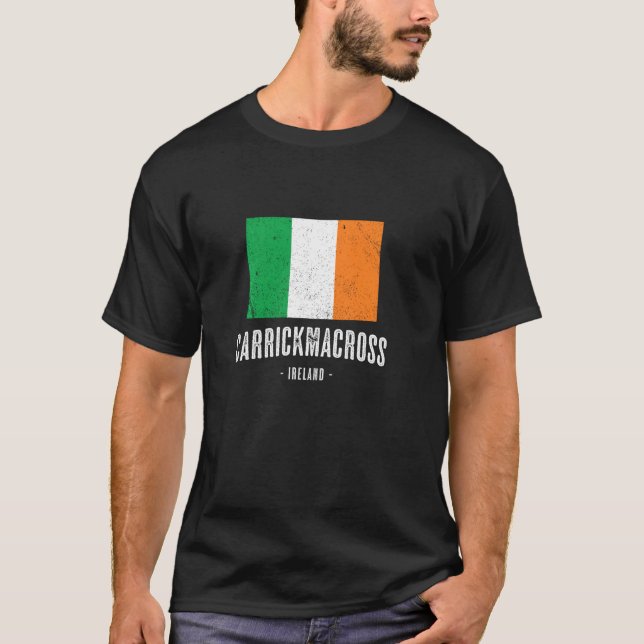 Camiseta Hombres Mujeres Iris De La Ciudad De Carrickmacros (Anverso)