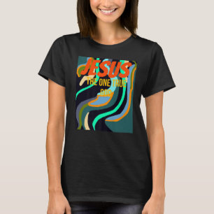 Camiseta Hombres Mujeres Jóvenes Jesús Un Verdadero Crist