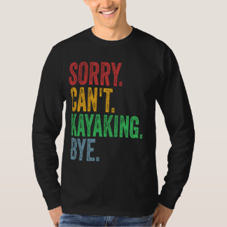 Camiseta Hombres Mujeres Kayak Kayak