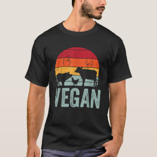 Camiseta Hombres mujeres ki de comida vegetariana vintage d