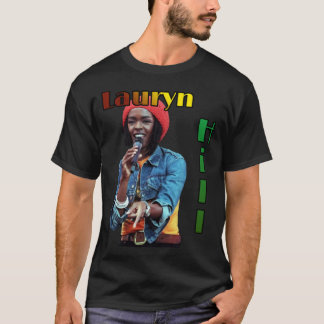 Camiseta Hombres Mujeres Lauryn Great Hil Rapper Regalos Pa