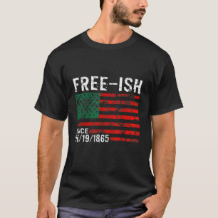 Camiseta Hombres Mujeres Libres Ish Desde El 6 De Octubre D