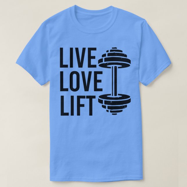 Camiseta Hombres Mujeres Lifti Peso Lifti (Diseño del anverso)