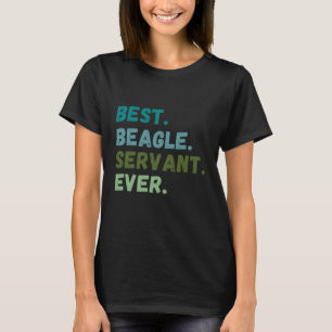 Camiseta Hombres Mujeres mejor sirviente de perro de la his