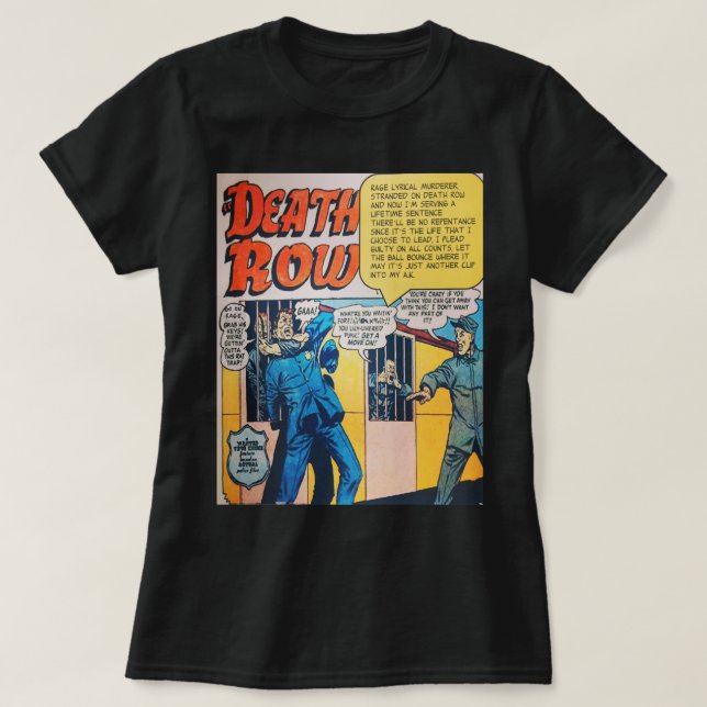 Camiseta Hombres Mujeres Muerte Récords Impresionantes Para (Diseño del anverso)