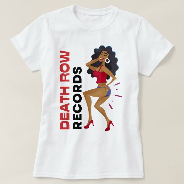 Camiseta Hombres Mujeres Muerte Registros Impresionantes En (Diseño del anverso)