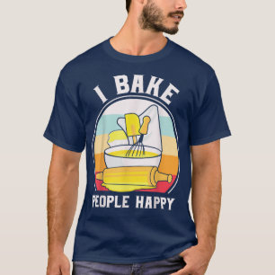 Camiseta hombres mujeres mujer hornear panadería hobby past