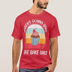 Camiseta hombres mujeres mujer hornear panadería hobby past