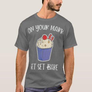 Camiseta hombres mujeres mujer hornear panadería hobby past
