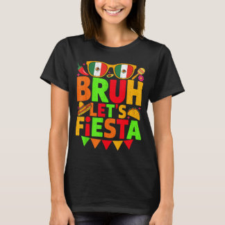 Camiseta Hombres mujeres niños cinco de mayo hermano vamos 