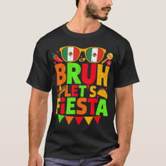 Camiseta Hombres mujeres niños cinco de mayo hermano vamos 