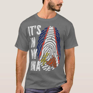Camiseta Hombres Mujeres Niños en mi ADN Bandera de Samoa A