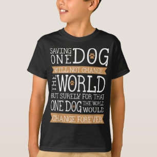 Camiseta Hombres Mujeres Niños Equipo de Rescate Animal Per