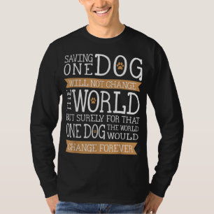 Camiseta Hombres Mujeres Niños Equipo de Rescate Animal Per