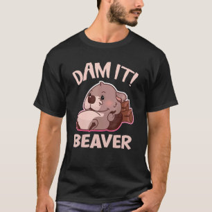 Camiseta Hombres Mujeres Niños Represas It Beaver