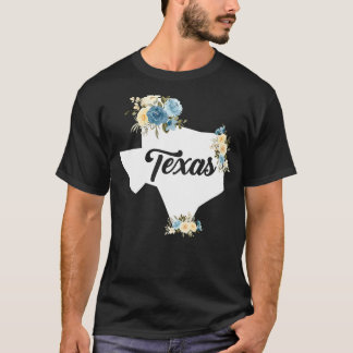 Camiseta Hombres Mujeres Niños Texas Mapa de Estado de Hoga