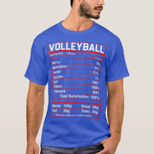 Camiseta Hombres mujeres por la divertida nutrición en vole
