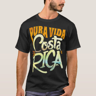 Camiseta Hombres Mujeres Pura Vida Costa Rica (2)