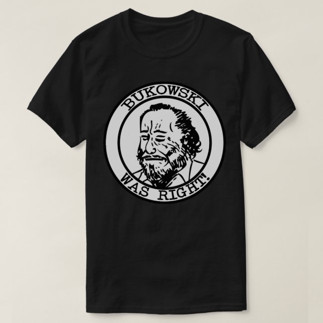 Camiseta Hombres Mujeres regalo gráfico de Guay Charles Buk (Diseño del anverso)