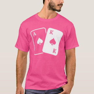 Camiseta Hombres Mujeres Retro Poker Gamer Vintageech Diver