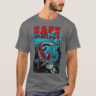 Camiseta Hombres Mujeres Subnautica Videojuego Safe Shallow