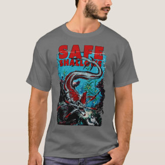 Camiseta Hombres Mujeres Subnautica Videojuego Safe Shallow