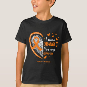 Camiseta Hombres Mujeres Usan Naranja Por Leucemia Del Niet