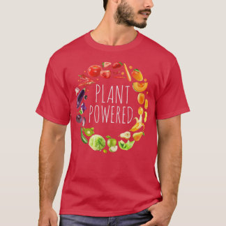 Camiseta Hombres Mujeres Vegetari