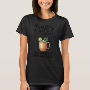 Camiseta Hombres mula moscovitas Bebidas de cócteles de la