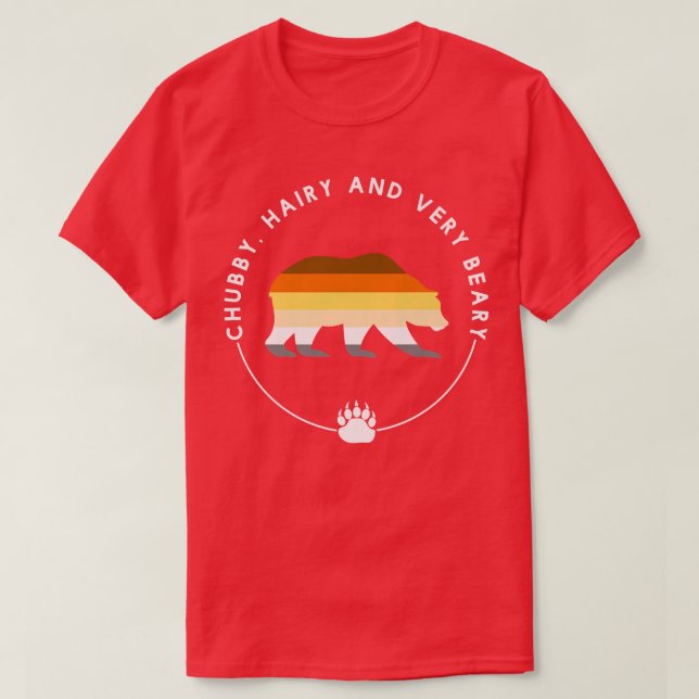 Camiseta Hombres Muy Beary Gay Bear Premium (Diseño del anverso)