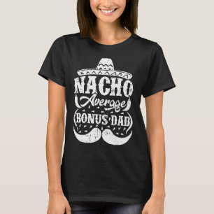 Camiseta Hombres Nacho Bono medio papá Gorra mexicano Musta