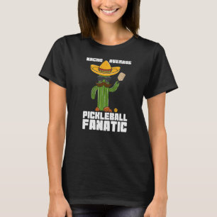 Camiseta Hombres Nacho Mexicano Promedio De Cacto Fanático 