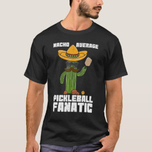 Camiseta Hombres Nacho Mexicano Promedio De Cacto Fanático