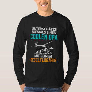 Camiseta Hombres Navegando Vela Diciendo Abuelo Fresco Para