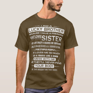 Camiseta Hombres Navidades Divertidos Para Hermano De Herma