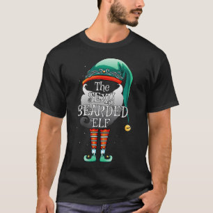 Camiseta Hombres Navidades Familiares De Sey Bearded Elf