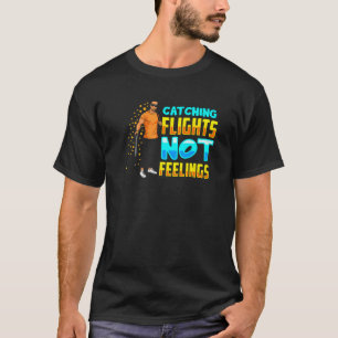 Camiseta Hombres Negros Captan Vuelos Sin Sentimientos Vaca