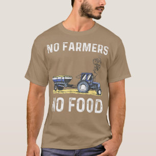 Camiseta Hombres No Agricultores Sin Alimentos