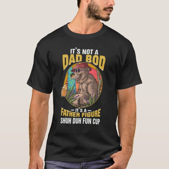 Camiseta Hombres, no es sangre de papá, es figura de padre (Anverso)
