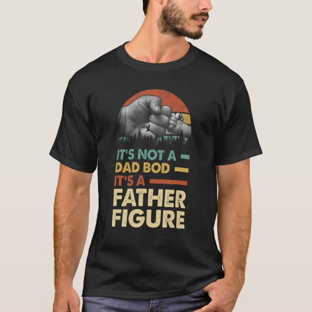Camiseta Hombres, no es sangre de papá, es un retro de figu (Anverso)