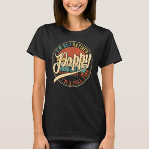 Camiseta Hombres No estoy jubilado soy un amapola vintage a