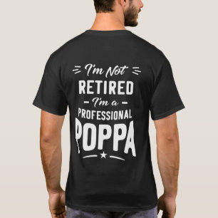 Camiseta Hombres, no estoy jubilado, soy un regalo profesio