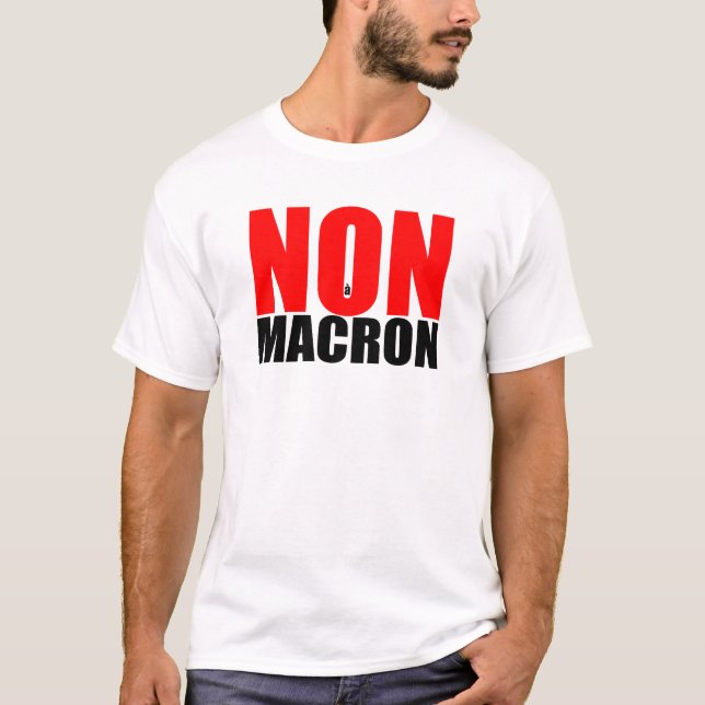 Camiseta Hombres no-MACRON Tee (Anverso)