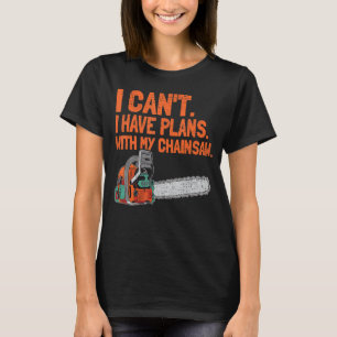 Camiseta Hombres, No Puedo Tener Planes Con Mi Boda De Chai