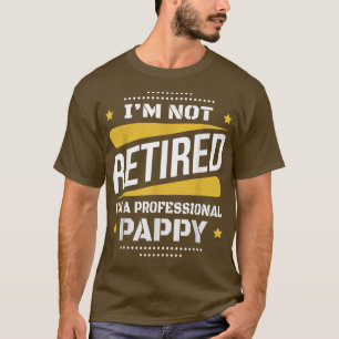 Camiseta Hombres No Retirados Renta De Papas Profesionales 