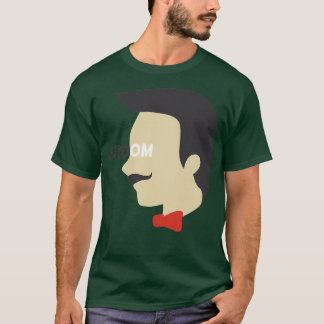 Camiseta Hombres novio de una fiesta de soltera