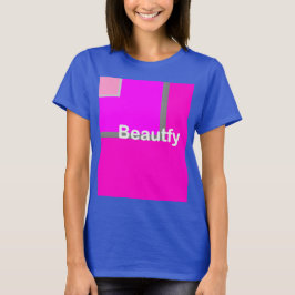 Camiseta Hombres o mujeres de color azul