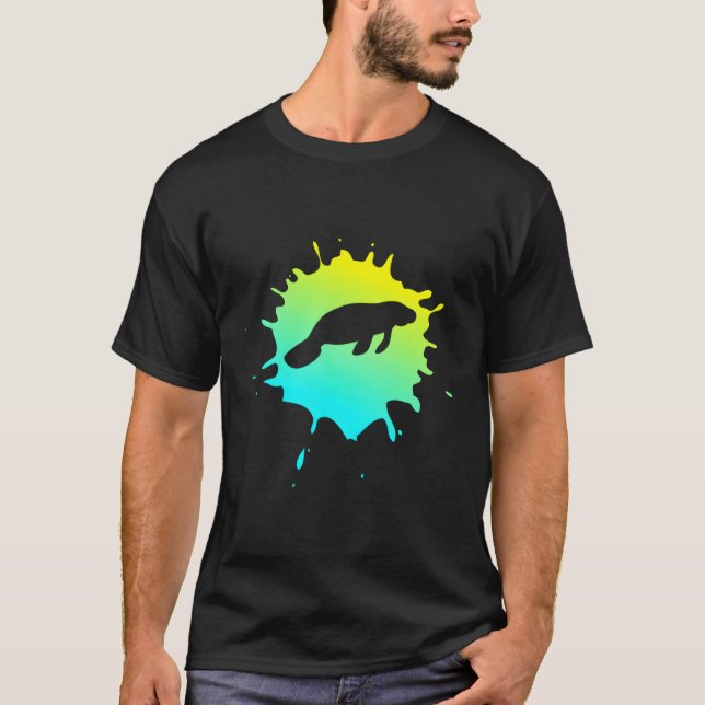 Camiseta Hombres O Niños Manatee (Anverso)
