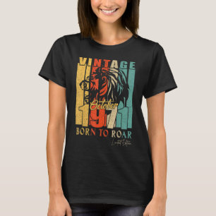 Camiseta Hombres Octubre 1971 León de 51 años 51º cumpleaño