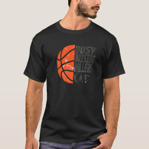 Camiseta Hombres ocupados elevando balancines baloncesto pa